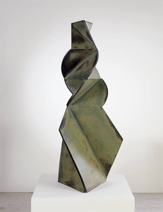 Figure, Broken Green, 1999 By John Mason Presented By Frank Lloyd Gallery