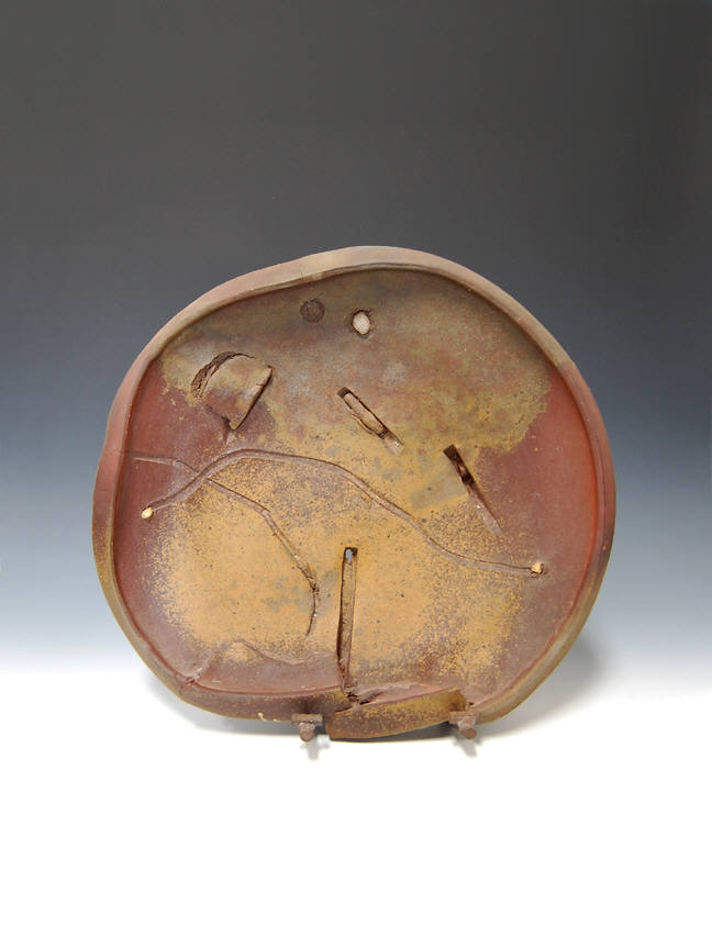 Artist: Peter Voulkos, Title: Untitled Plate, 1980 - click to close window