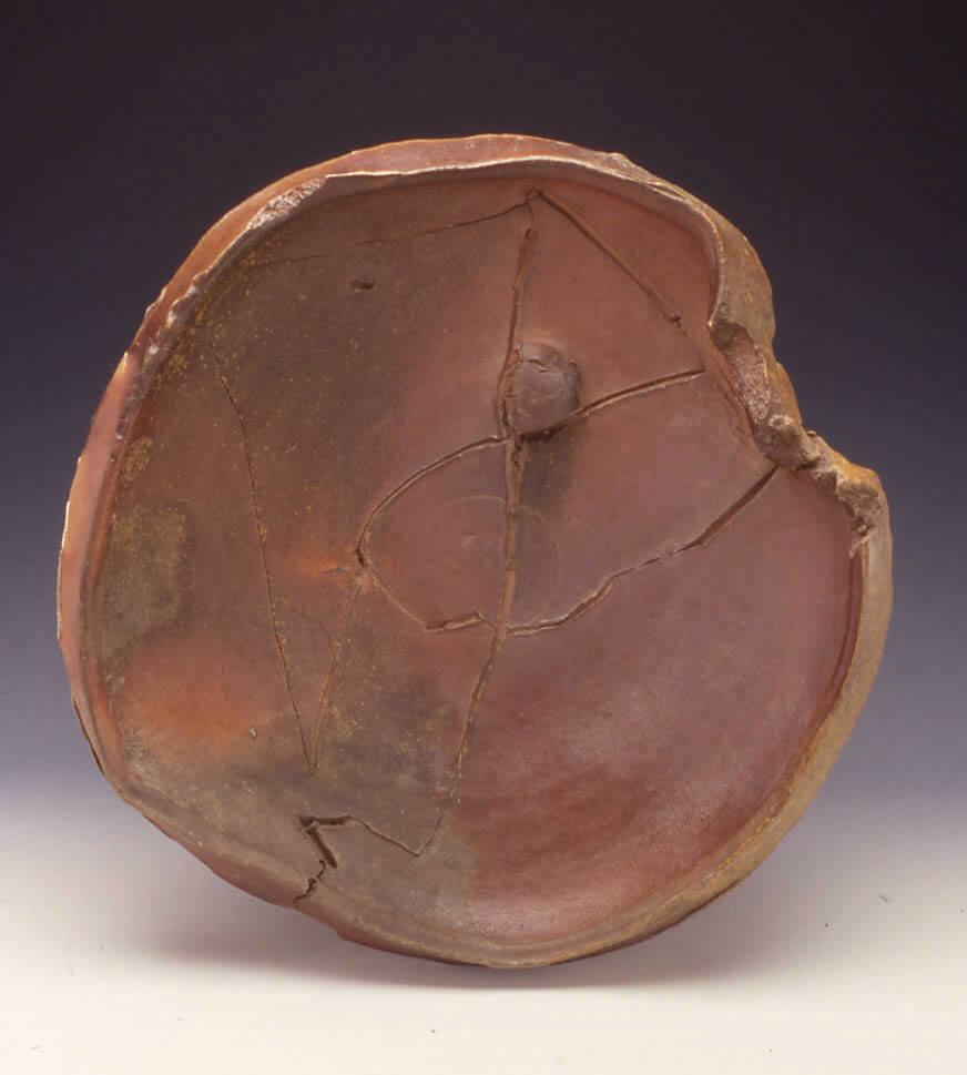 Artist: Peter Voulkos, Title: Untitled Plate, 1981 - click to close window