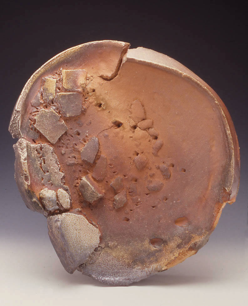 Artist: Peter Voulkos, Title: Untitled Plate, 1996 - click to close window