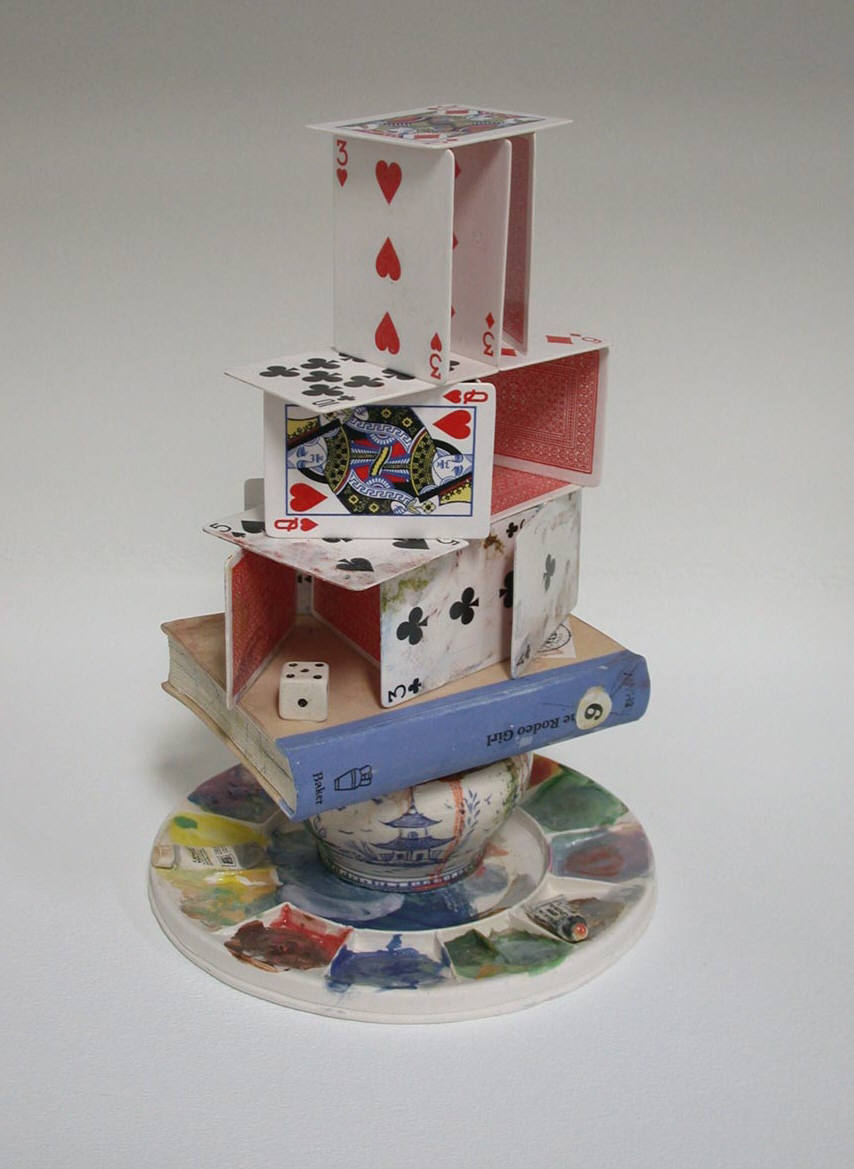 Artist: Richard Shaw, Title: Artist's House of Cards, 2003 - click to close window