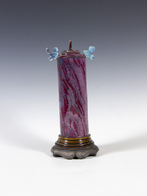 Artist: Adrian Saxe, Title: Tall Purple Jar, 1979 - click for larger image