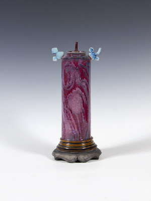 Artist: Adrian Saxe, Title: Tall Purple Jar, 1979 (view 2) - click for larger image