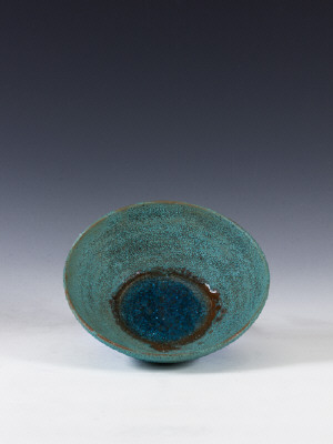 Artist: Beatrice Wood, Title: Early Jewel Glaze Bowl, c. 1970 - click for larger image