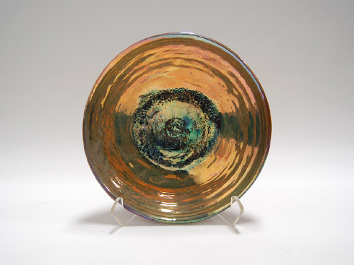 Artist: Beatrice Wood, Title: Gold Luster Bowl, c. 1970s - (view 1) - click for larger image