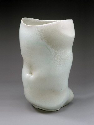 Artist: Chris Gustin, Title: Vessel with Dimple, 2008 - click for larger image