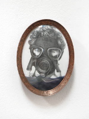 Artist: Cindy Kolodziejski, Title: Adam Going Under, 2011 - click for larger image