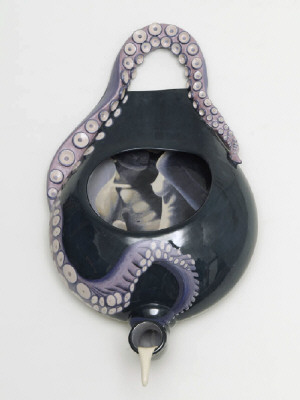 Artist: Cindy Kolodziejski, Title: Blue Body Tentacles, 2008 - click for larger image