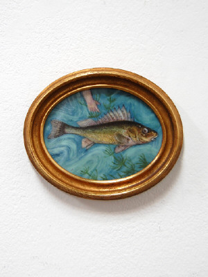 Artist: Cindy Kolodziejski, Title: Fish Portrait 2, 2011 - click for larger image