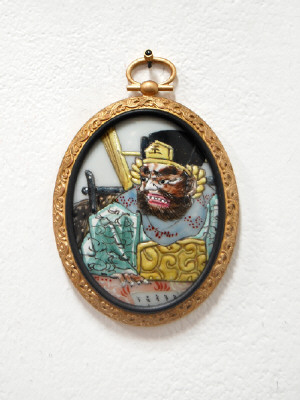 Artist: Cindy Kolodziejski, Title: Samurai Warrior 1, 2011 - click for larger image