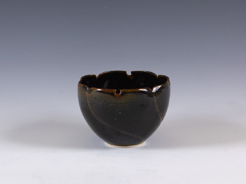 Artist: Elsa Rady, Title: Untitled Black Bowl, c. 1974 (view 2) - click for larger image