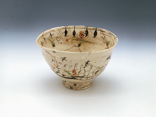 Artist: Goro Suzuki, Title: Yashidaoribe Teabowl, 1999 - click for larger image