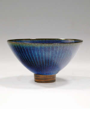 Artist: Harrison McIntosh, Title: Untitled Blue Bowl, c. 1994  - click for larger image