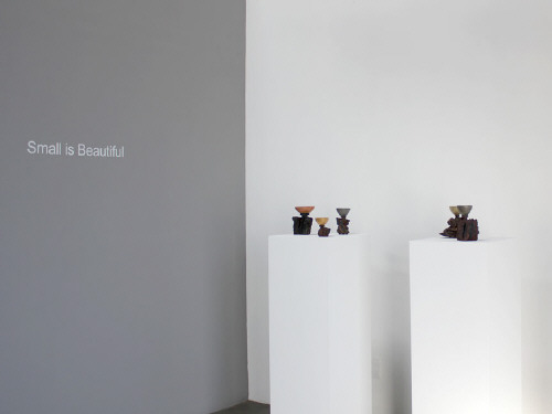 Artist:  Installation View, Title: Installation view of Small is Beautiful - click for larger image