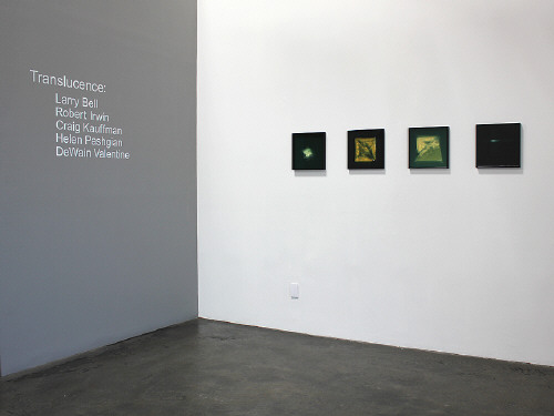 Artist:  Installation View, Title: Installation view of Translucence group exhibition.  - click for larger image