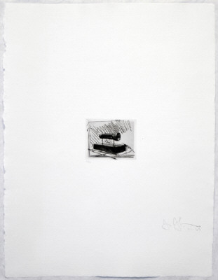 Artist: Jasper Johns, Title: Flashlight (small), from 1st Etchings, 2nd State, 1967-1969 - click for larger image