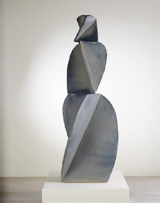 Artist: John Mason, Title: Figure, Light Blue, 1999 - click for larger image