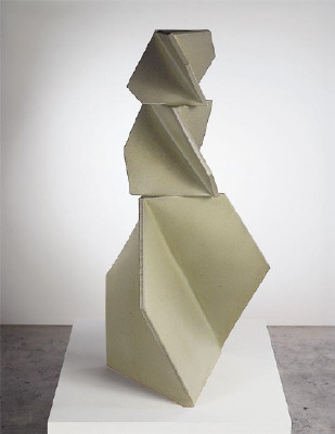 Artist: John Mason, Title: Figure, Light Green, 2000 - click for larger image