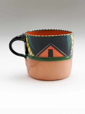 Artist: Ken Price, Title: Cup from Easter Island series, c. 1977 - click for larger image