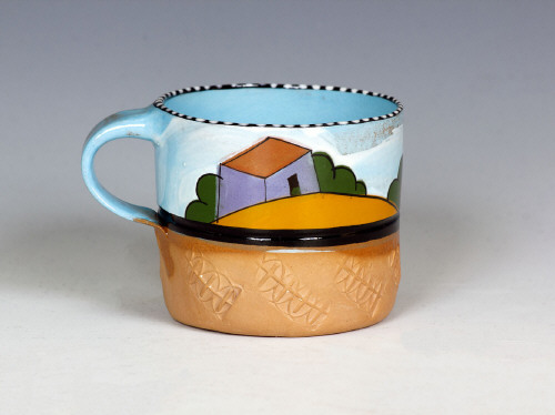 Artist: Ken Price, Title: Mexican Village Cup #1, c. 1972-77 - click for larger image