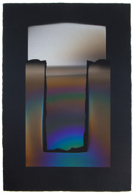 Artist: Larry Bell, Title: AAAAA 99, 2007 - click for larger image