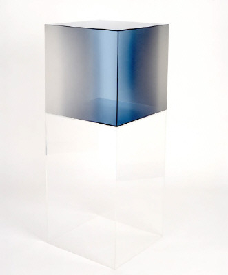 Artist: Larry Bell, Title: Cube #27, 2006 - click for larger image