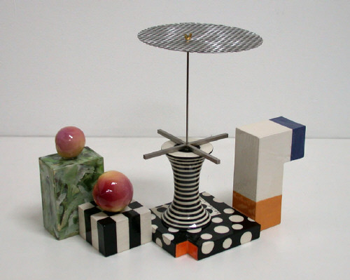 Artist: Peter Shire, Title: Mexican Bauhaus with Two Peaches #2, 2006 - click for larger image
