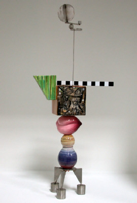 Artist: Peter Shire, Title: Mini Stack: Arf, 2004 - click for larger image