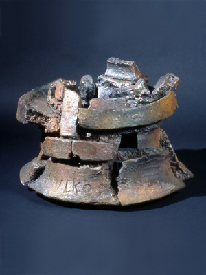Artist: Peter Voulkos, Title: Untitled Ice Bucket, 1998 - click for larger image