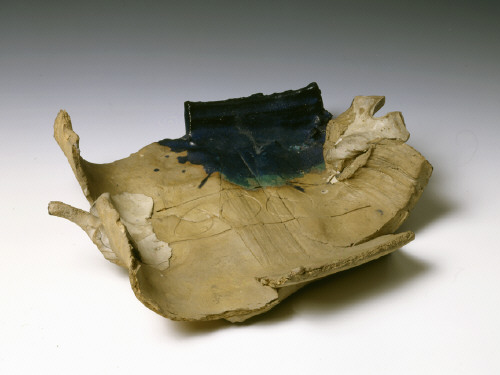 Artist: Peter Voulkos, Title: Untitled Plate, 1963 - click for larger image