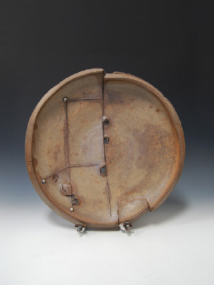 Artist: Peter Voulkos, Title: Untitled Plate, 1978 - click for larger image