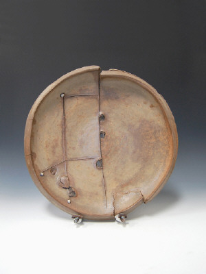 Artist: Peter Voulkos, Title: Untitled Plate, 1978 - click for larger image