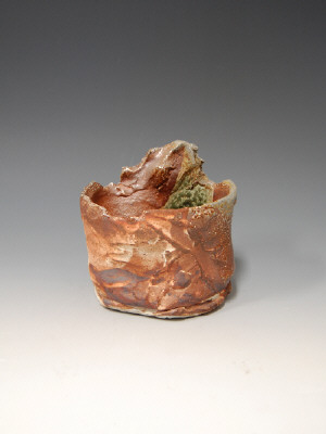 Artist: Peter Voulkos, Title: Untitled Tea Bowl, 1997 - click for larger image