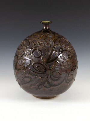 Artist: Peter Voulkos, Title: Untitled Vase, 1954 - click for larger image