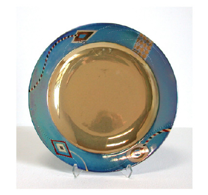 Artist: Ralph Bacerra, Title: 9 Place Settings/Dinnerware, 1999 (detail of Dinner Plate) - click for larger image