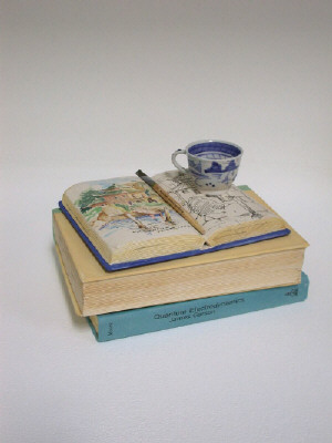 Artist: Richard Shaw, Title: China Cove Book Jar, 2003 - click for larger image