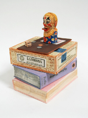 Artist: Richard Shaw, Title: G.W.B. and Other Jokers Book Jar, 2007 - click for larger image