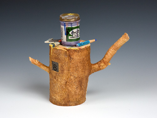 Artist: Richard Shaw, Title: Stump Teapot, 2009  - click for larger image