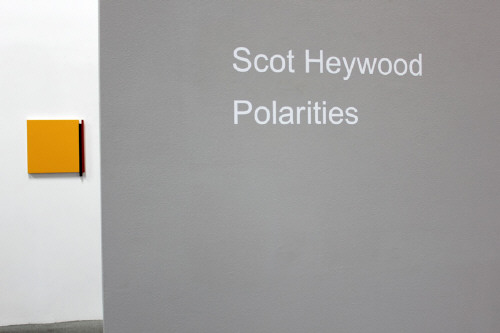 Artist: Scot Heywood, Title: Installation View: Untitled Red, Yellow, Blue, 2011 - click for larger image