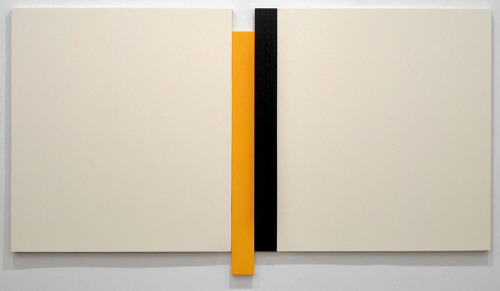 Artist: Scot Heywood, Title: Untitled White, Blue, Yellow, 2007 - click for larger image