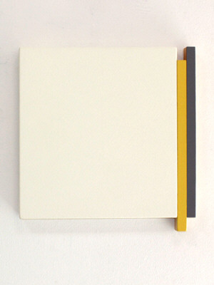 Artist: Scot Heywood, Title: Untitled White, Yellow, Gray, 2008 - click for larger image