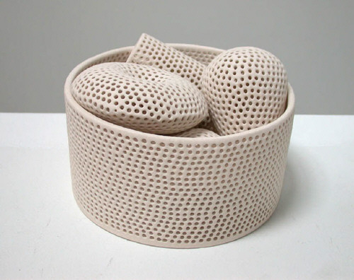 Artist: Tony Marsh, Title: Perforated Vessel, 2007 - click for larger image