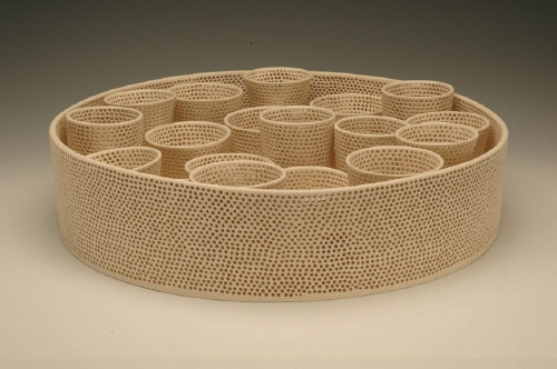 Artist: Tony Marsh, Title: Perforated Vessel (Still Life series), 2007 - click for larger image
