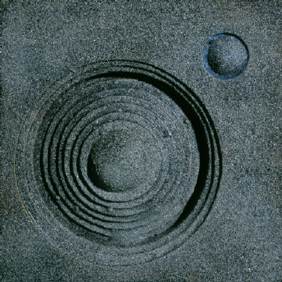 Artist: Vicente Rojo, Title: Pequeño Cráter 10, 2004 - click for larger image