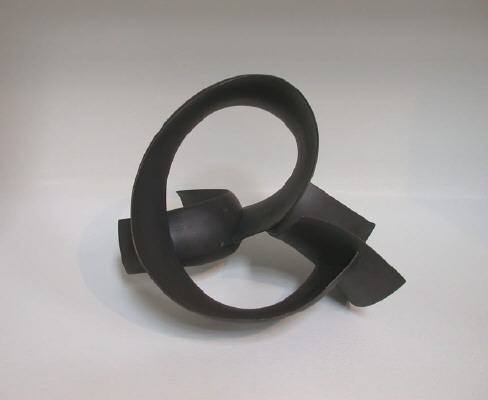 Artist: Wouter Dam, Title: Black Sculpture (detail), 2007 - click for larger image