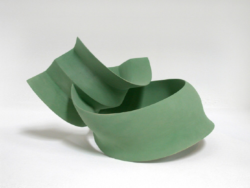 Artist: Wouter Dam, Title: Green Sculpture, 2005 - click for larger image