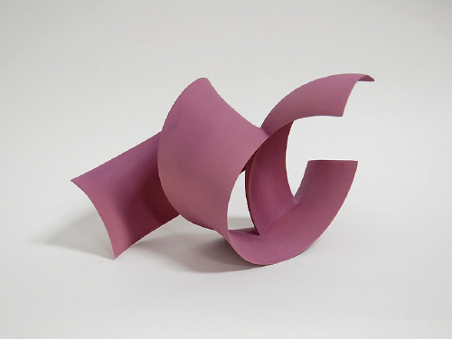 Artist: Wouter Dam, Title: Purple Sculpture, 2008 - click for larger image