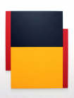 Scot Heywood - Two Poles Red, Yellow, Blue, 2011