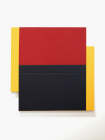 Scot Heywood - Two Poles, Red, Yellow, Blue, 2011